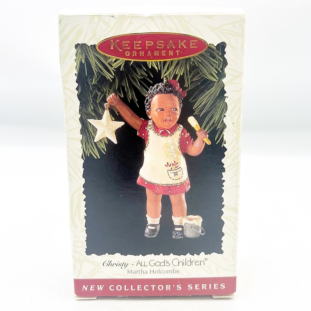 Hallmark Ornament Christy All Gods Children 1996 Martha‎ Holcombe